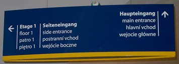 Seiteneingang/Haupteingang